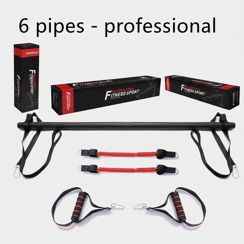 Pilates Bar Kit with Resistance Bands | Portable Home Gym