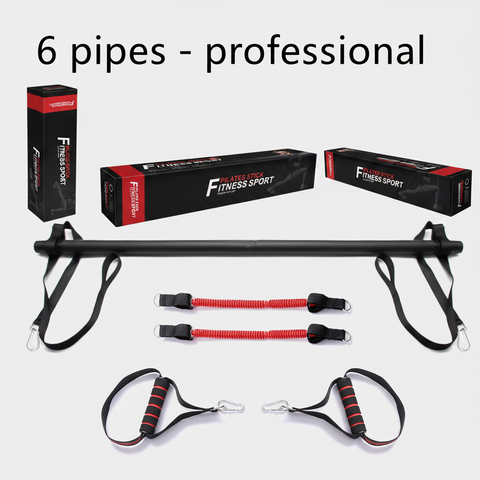 Pilates Bar Kit with Resistance Bands | Portable Home Gym
